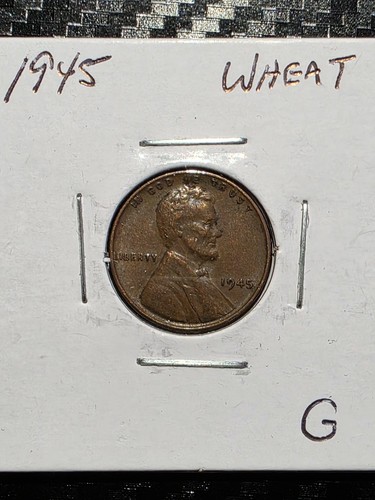 1945 lincoln wheat cent - 1945, penny