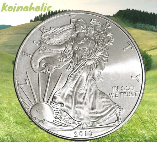 2010 silver american eagle - $1,